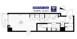グランドコンシェルジュ三宿アジールコート 3階 間取り図