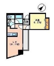 カテリーナ代々木プレイス 12階 間取り図