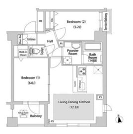 BLESS西巣鴨 313 間取り図