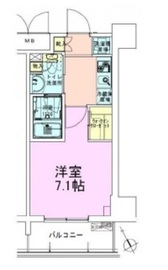 門前仲町レジデンス参番館 503 間取り図