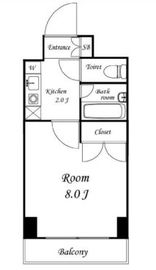 フォレシティ秋葉原 503 間取り図