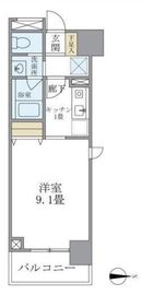 マイプレジール広尾 1104 間取り図