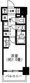 シティハウス東麻布 7階 間取り図