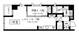 シトラス東日本橋 401 間取り図