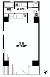 日本橋Tビル 502 間取り図