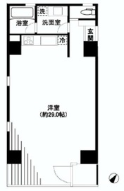 日本橋Tビル 802 間取り図