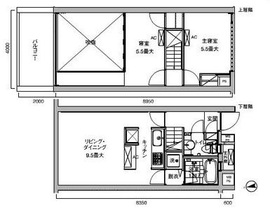 ウェルスクエア碑文谷 101 間取り図