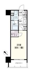 パークリュクス日本橋小網町mono 8階 間取り図