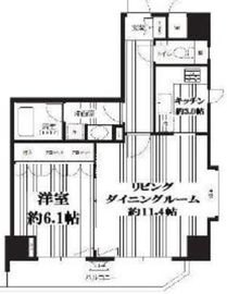 グランハイツ代々木 708 間取り図