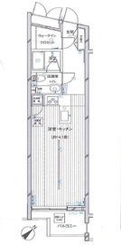 コージーコート中目黒 102 間取り図