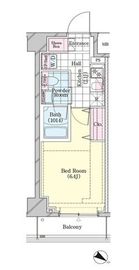 シェル品川戸越 321 間取り図