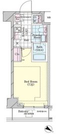 シェル品川戸越 319 間取り図