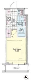 シェル品川戸越 316 間取り図