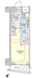 シェル品川戸越 402 間取り図