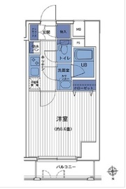 HF三田レジデンス2 602 間取り図