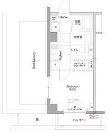 ラティエラ大森 504 間取り図