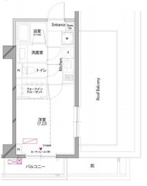 ラティエラ大森 401 間取り図