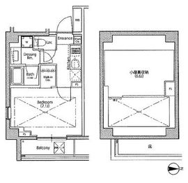 ラティエラ大森 502 間取り図
