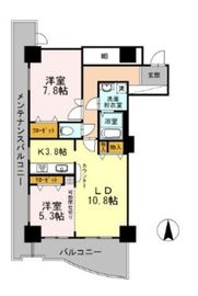 品川シーサイドビュータワー2 1501 間取り図