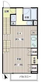 FLEG自由が丘EL 202 間取り図