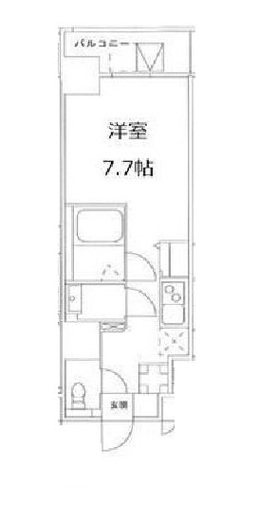 S-RESIDENCE文京小石川 (エスレジデンス文京小石川) 402 間取り図