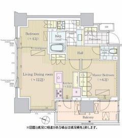 パークコート三番町ヒルトップレジデンス 10階 間取り図