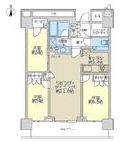 ザ・パークハウス晴海タワーズ クロノレジデンス 33階 間取り図