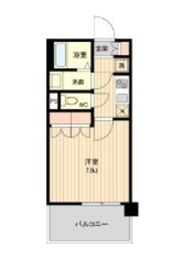 ラクアスレジデンス東新宿 910 間取り図