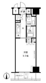 コンパートメント東京中央 7階 間取り図