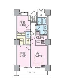 ロイヤルパークスタワー南千住 1311 間取り図