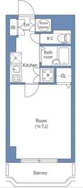 飯倉ヒルズ 7階 間取り図