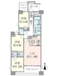 ブリリア千代田左衛門橋 9階 間取り図