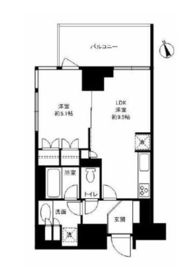 ザ・パークハウスアーバンス三軒茶屋 9階 間取り図