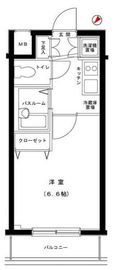 ベルファース渋谷 402 間取り図