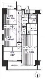 パシフィーク品川 905 間取り図