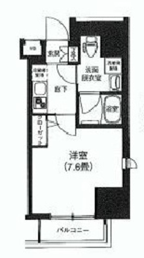 アイルイムーブル御茶ノ水 4階 間取り図