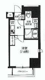 アイルイムーブル御茶ノ水 4階 間取り図