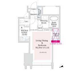 ラ・トゥール新宿グランド 502 間取り図