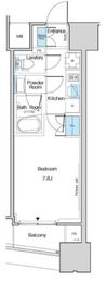 ルフォンブランシェ品川南大井 302 間取り図