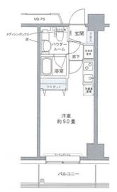 プライムアーバン豊洲 303 間取り図