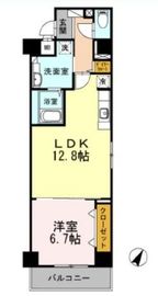 ロイヤルハウス日本橋 405 間取り図
