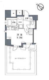 リビオレゾン小石川 6階 間取り図