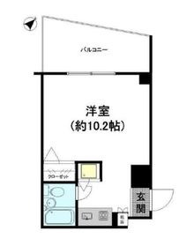 グランディ代官山 5階 間取り図