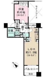 シティハウス日本橋 10階 間取り図