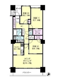 シティタワー品川 30階 間取り図