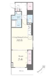 ナナエイニホンバシ 301 間取り図