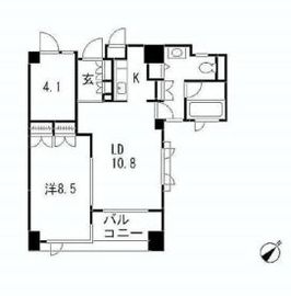 ドム麻布台ルミネス 3階 間取り図