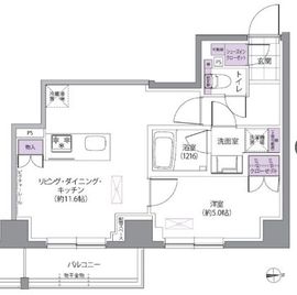 IVY WEST 904 間取り図