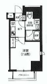 アイルイムーブル御茶ノ水 6階 間取り図