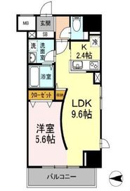 D-room早稲田 103 間取り図